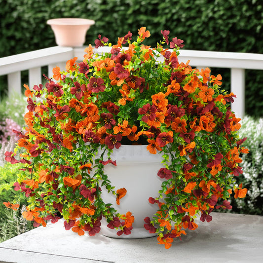 ELVASTON Fall Artificial Outdoor Flowers