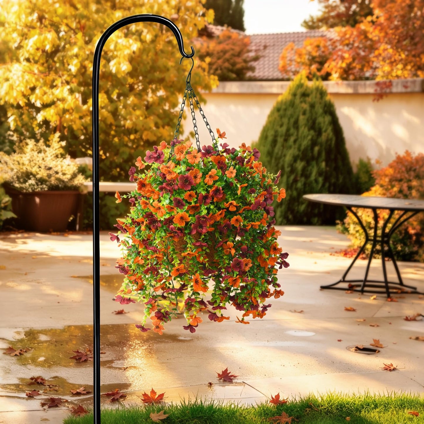 ELVASTON Fall Artificial Outdoor Flowers